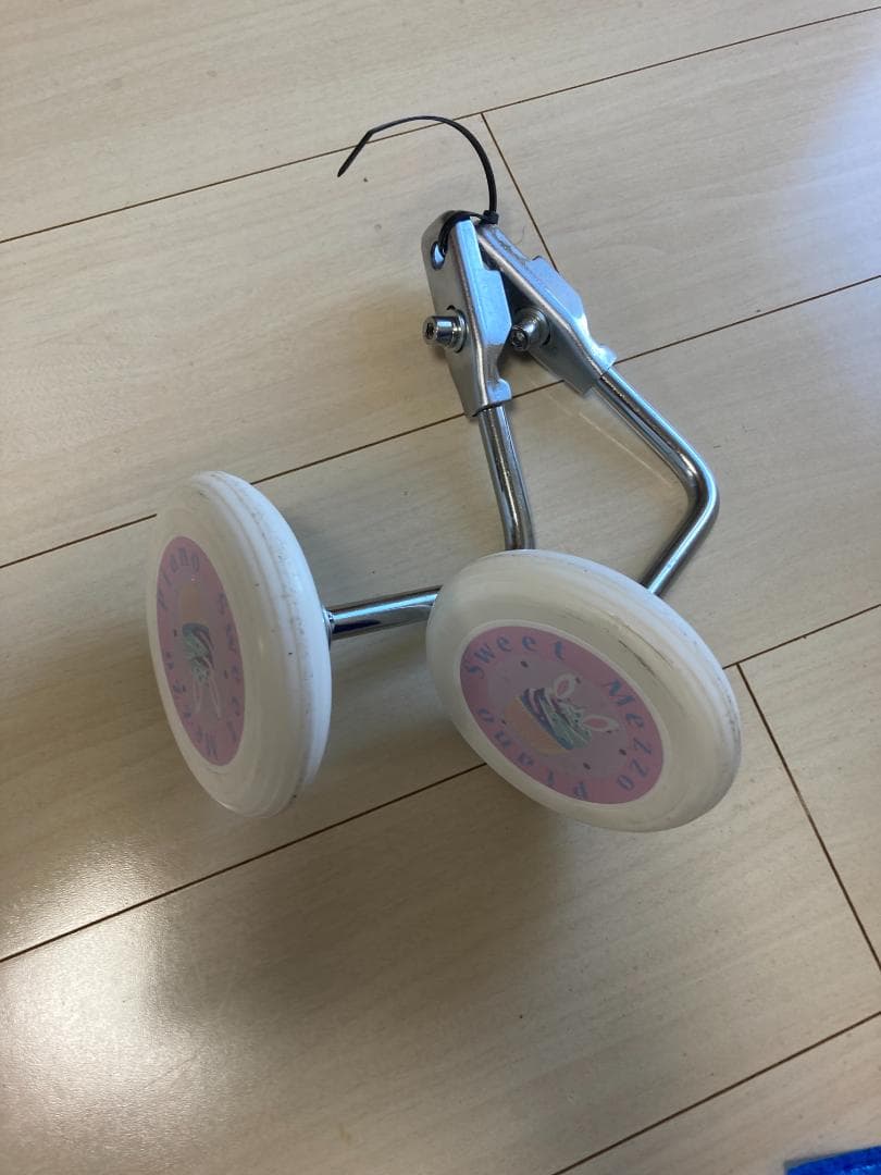 子供用自転車　アサヒサイクルのメゾピアノ 紫色とピンク 18インチ