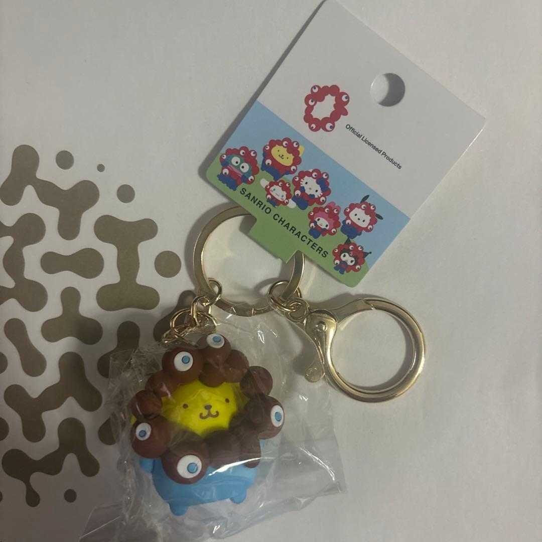ミャクミャクサンリオ　キーホルダー　なりきりストラップ 3個セット　未使用　新品