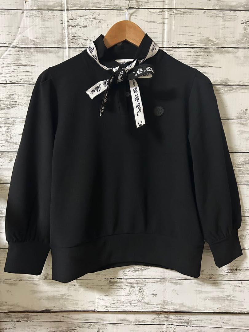 レディースゴルフウェア　セットアップ　L／Mサイズ　黒