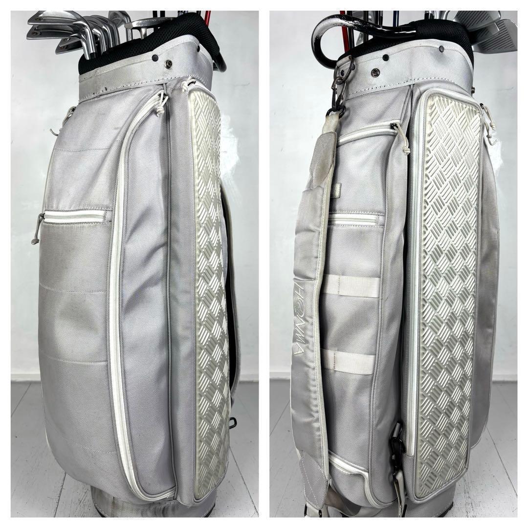 本格派 メンズゴルフクラブ 16本 フルセット HONMA テーラーメイド