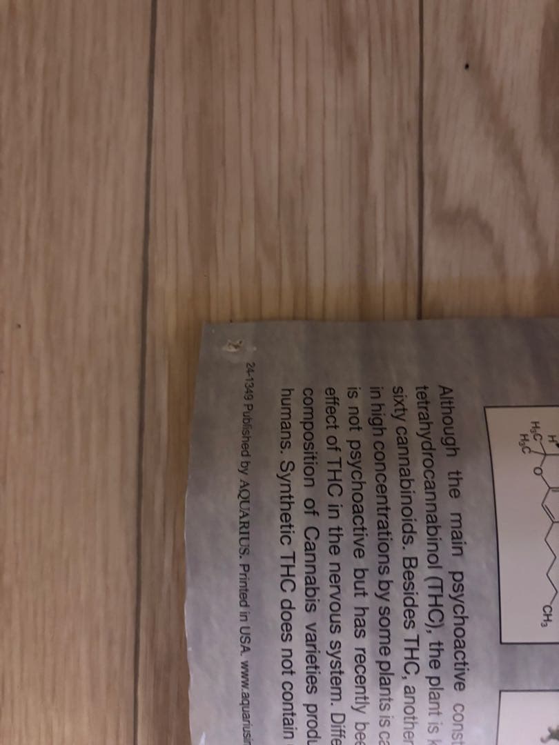 カンナビス周期表ポスター