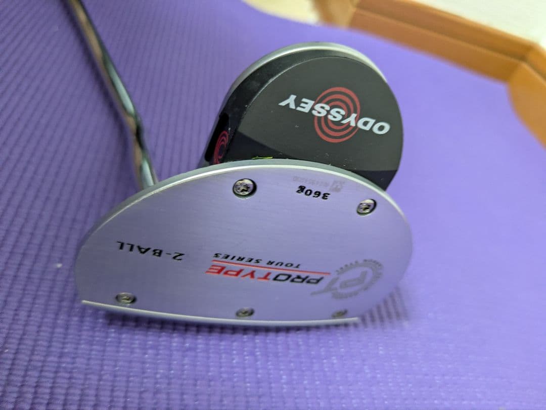 （即戦力名器）オデッセイ2ボールパターツアープロトタイプ