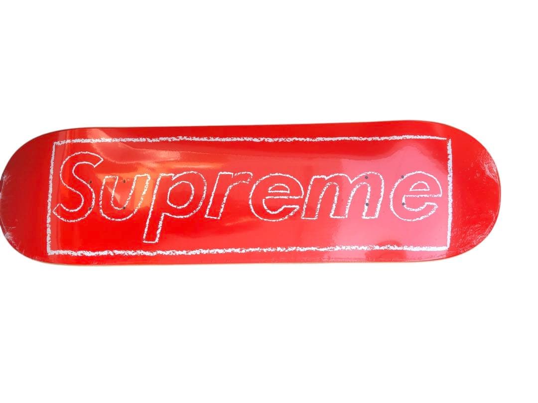 ★Supreme KAWS Chalk Logo SkateboardDeck