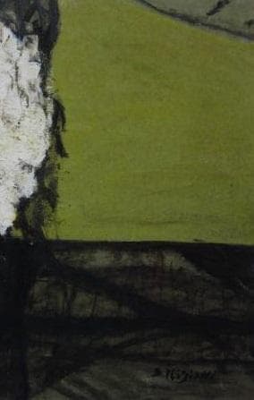 三岸節子、「白い花　ヴェロンにて」、厳選、希少画集・額装画、人気作品