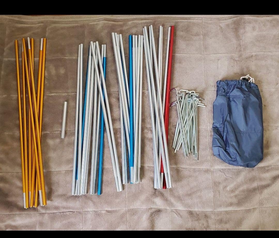 【新品未使用品】ドームテント＋グランドシートマットセット