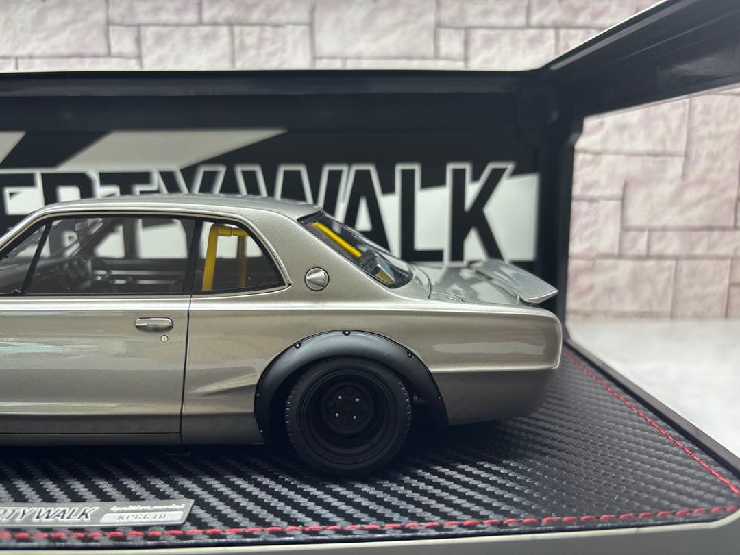 Ma-got！1/18シャコタン⭐︎ブギ　ハジメのソアラ & LBハコスカ