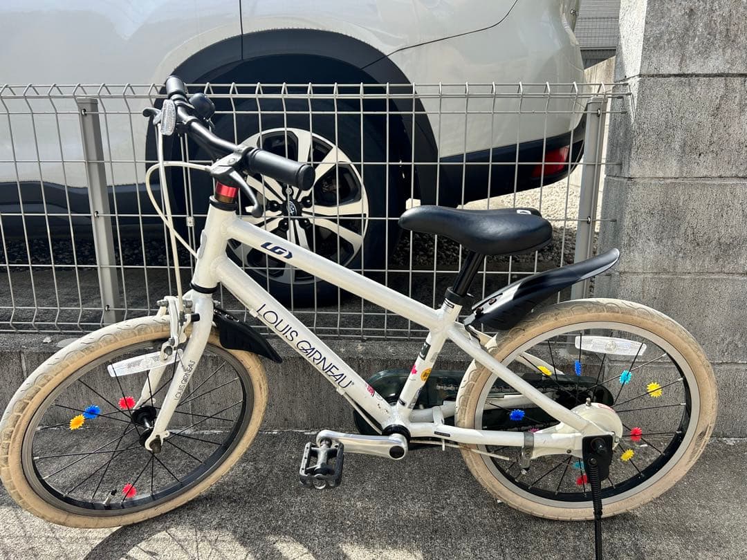ルイガノLouis Garneau 子供用自転車 18インチ ホワイト