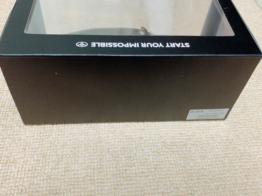 トヨタ　クラウン カラーサンプルミニカー　ブラックXプレシャスレイ