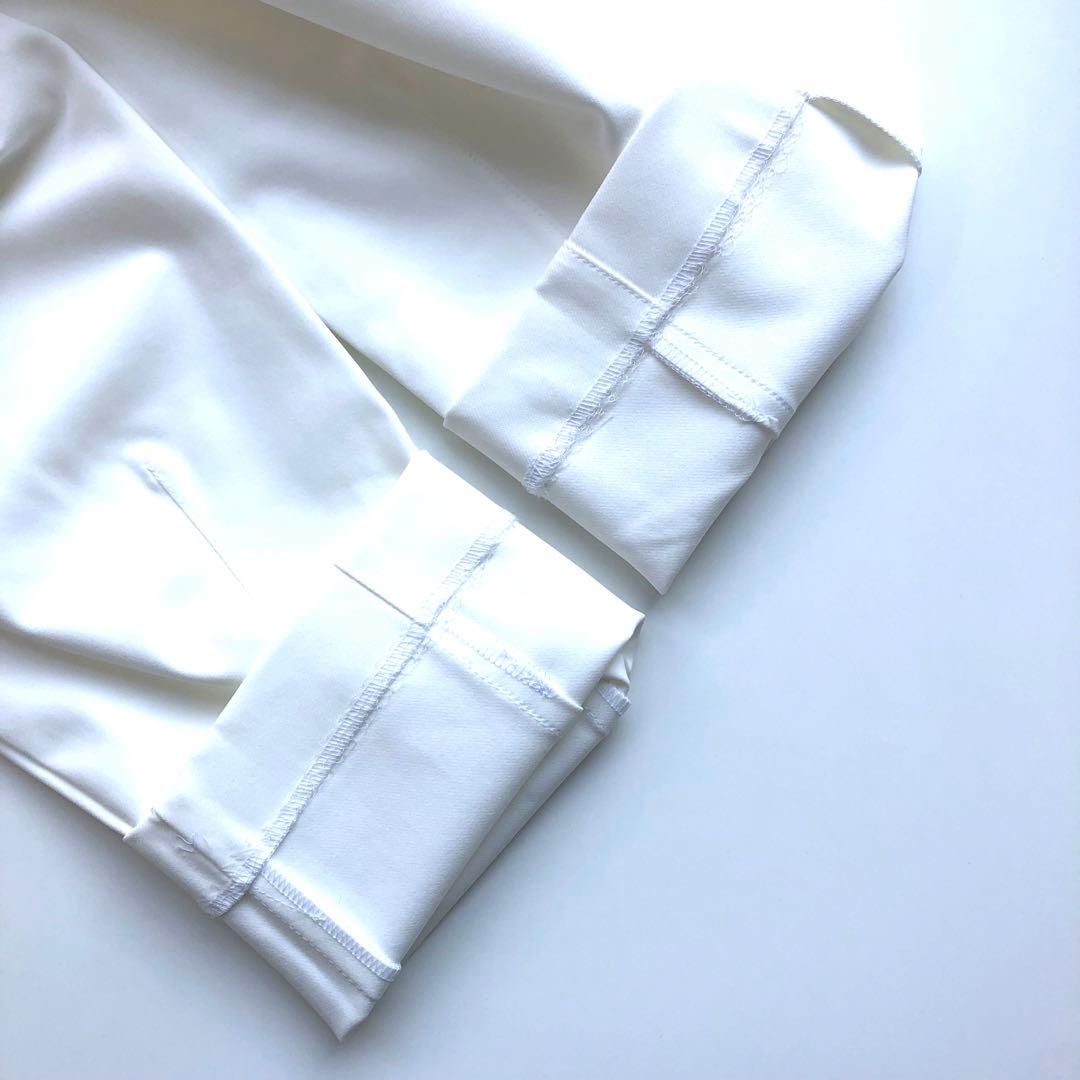 ランバンスポール　新品タグ付　ホワイト　スリムフィット　ゴルフパンツ　ローライズ