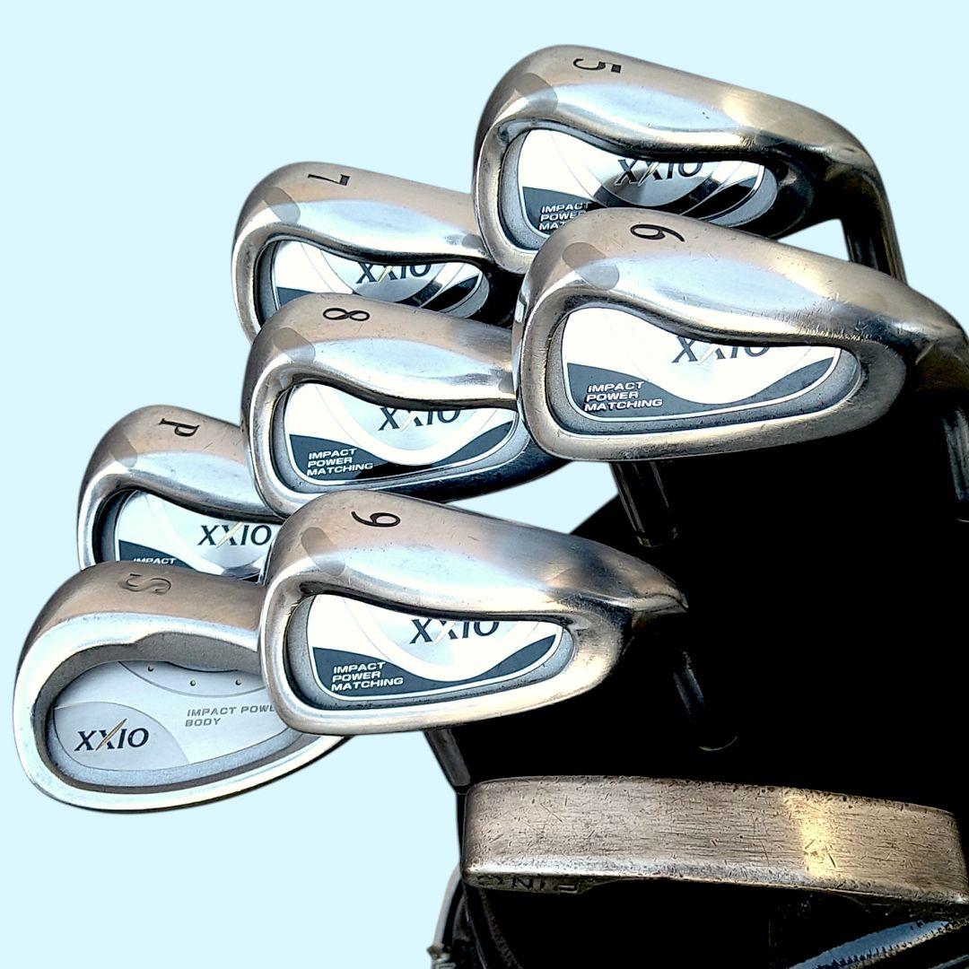 XXIOゴルフセット やさしく飛ばせる高級ゴルフクラブ XXIO9ドライバー他