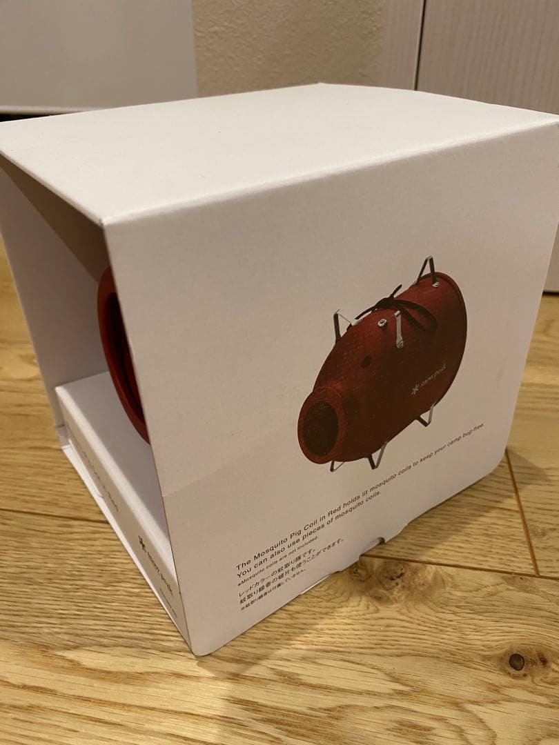 【新品】雪峰祭 2023 春 スノーピーク アルミ蚊取り豚 レッド