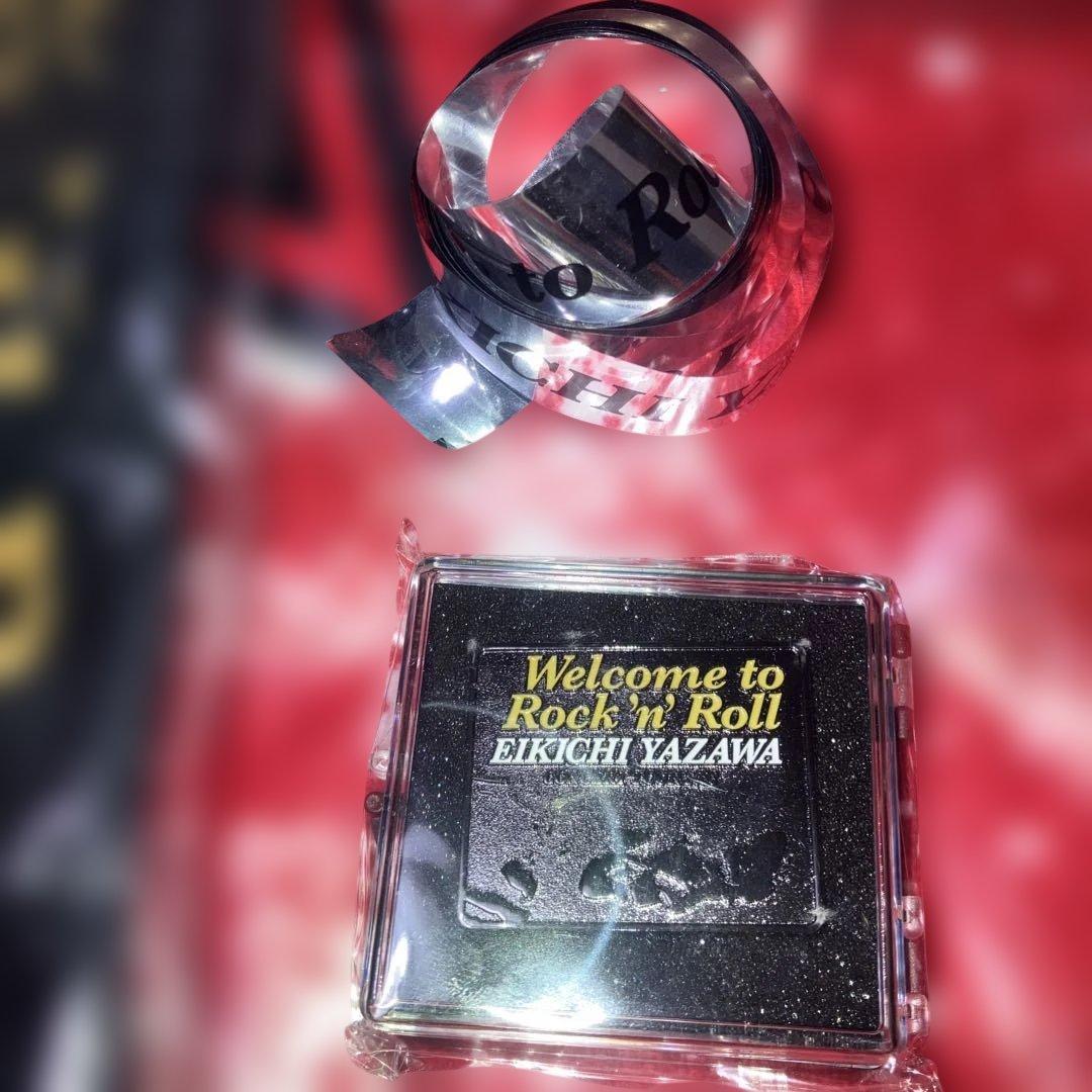 矢沢永吉　2023 タオル×2 Tシャツ　銀テープ1本　会場座席特典ピンバッジ