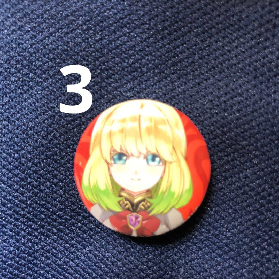 集英社　ナツコミ　2016年　非売品アニメキャラクター 缶バッジ