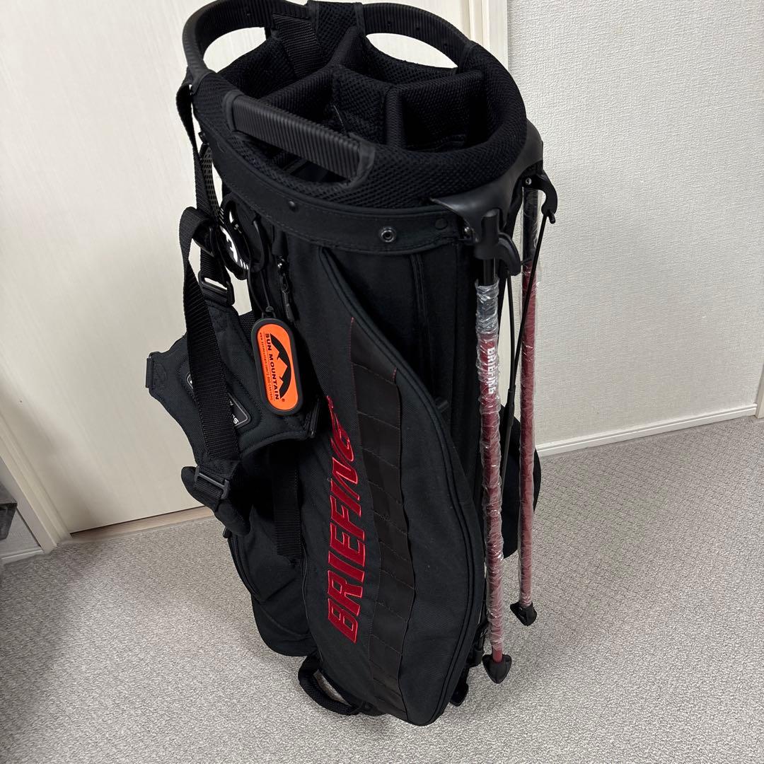 BRIEFING スタンド付きキャディバッグ 黒