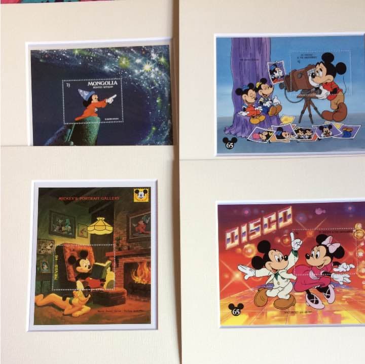 ディズニー 切手コレクション 25シート