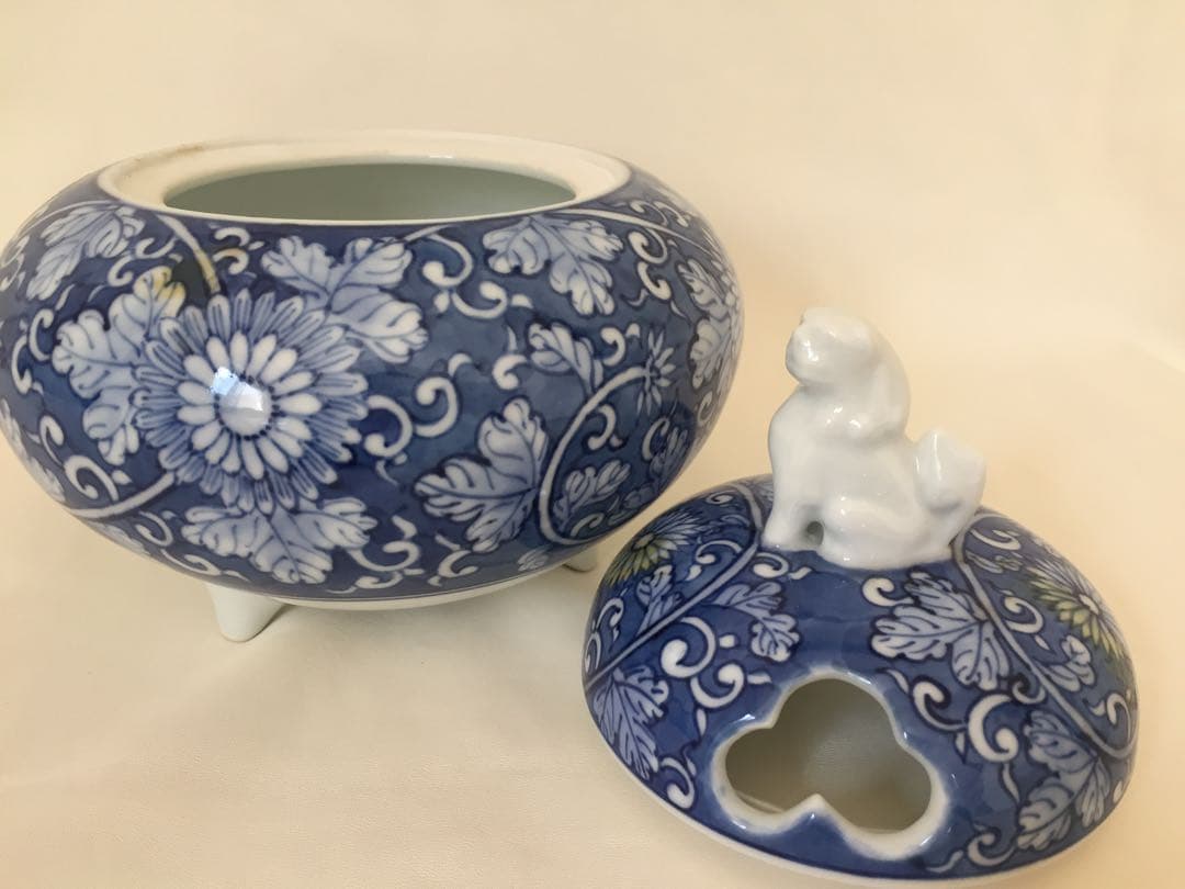 有田焼　香炉　Japanese antique incense burner