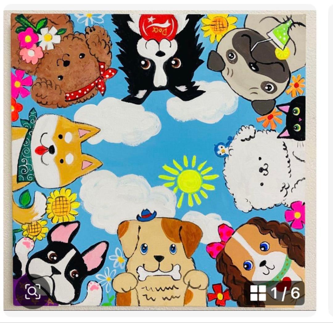 RUKURUKU 絵画５点