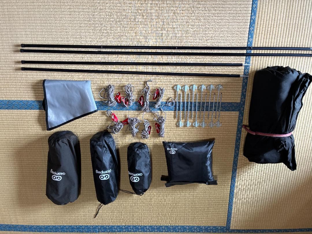GO Glamping バップテント2.0 オプション4点付き