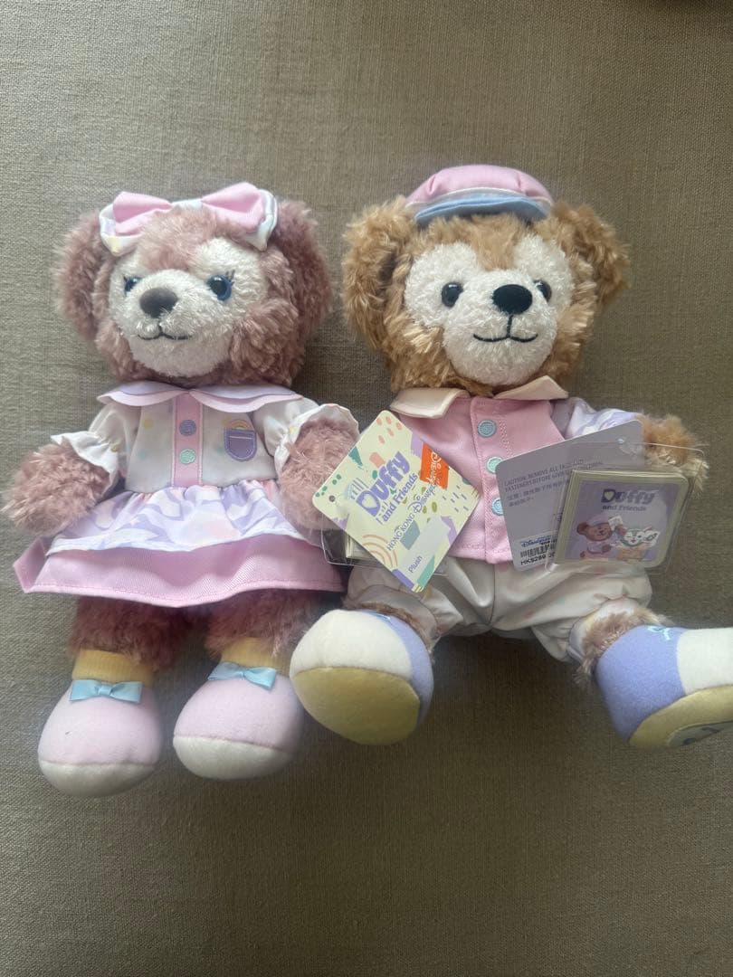 香港ディズニー限定　新作ダッフィー＆シェリーメイ