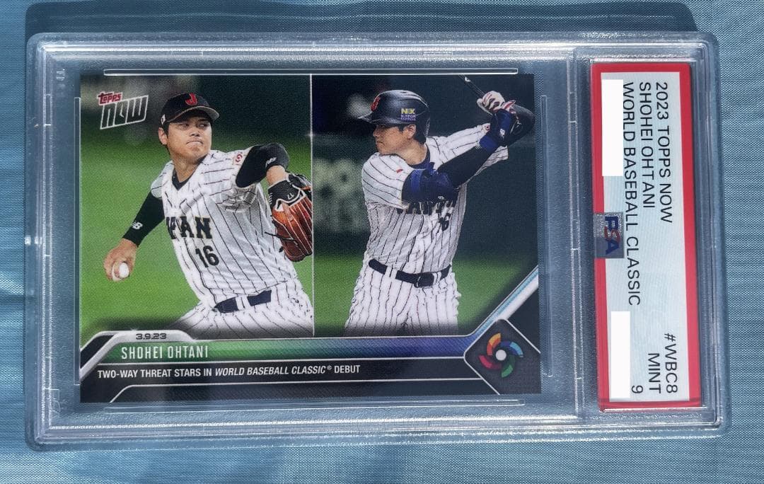 大谷翔平・エンゼルス 侍ジャパン 二刀流・トップス トレーディングカード　PSA