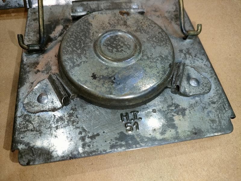 【値下げ中】【初期型】ヴィンテージ品 スイス軍フォールディングキャンドルランタン