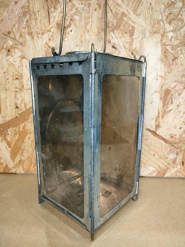 【値下げ中】【初期型】ヴィンテージ品 スイス軍フォールディングキャンドルランタン