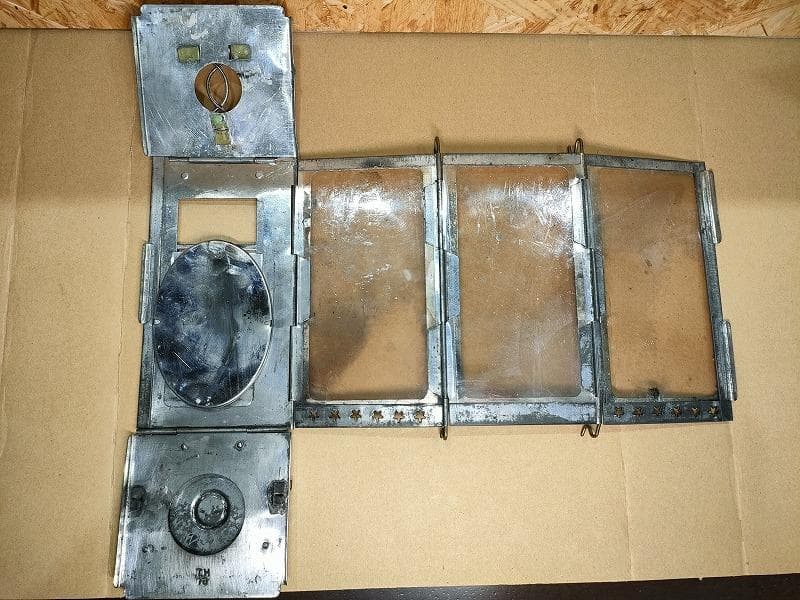 【値下げ中】【初期型】ヴィンテージ品 スイス軍フォールディングキャンドルランタン