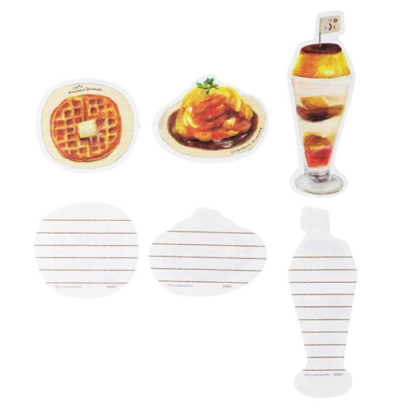 カフェ・ヴィヴモン・ディモンシュ★ダイカットレターセット