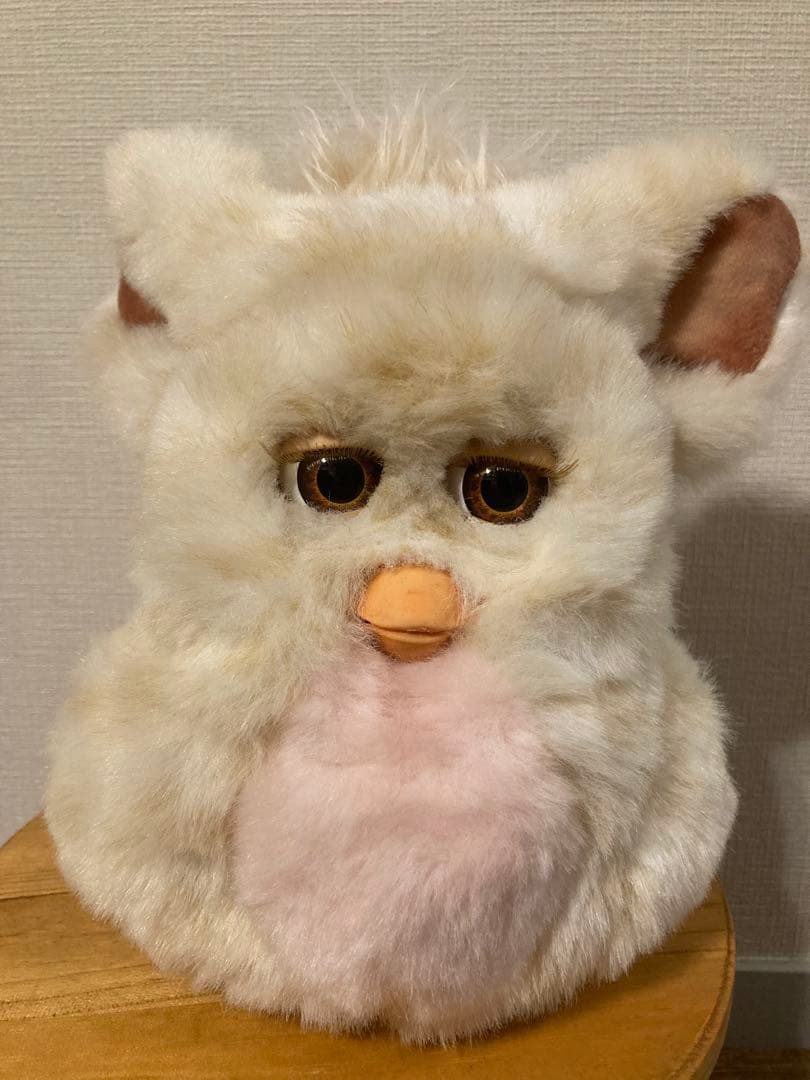 ファービー2 キャラメルシロップ ベージュ×茶目　英語版