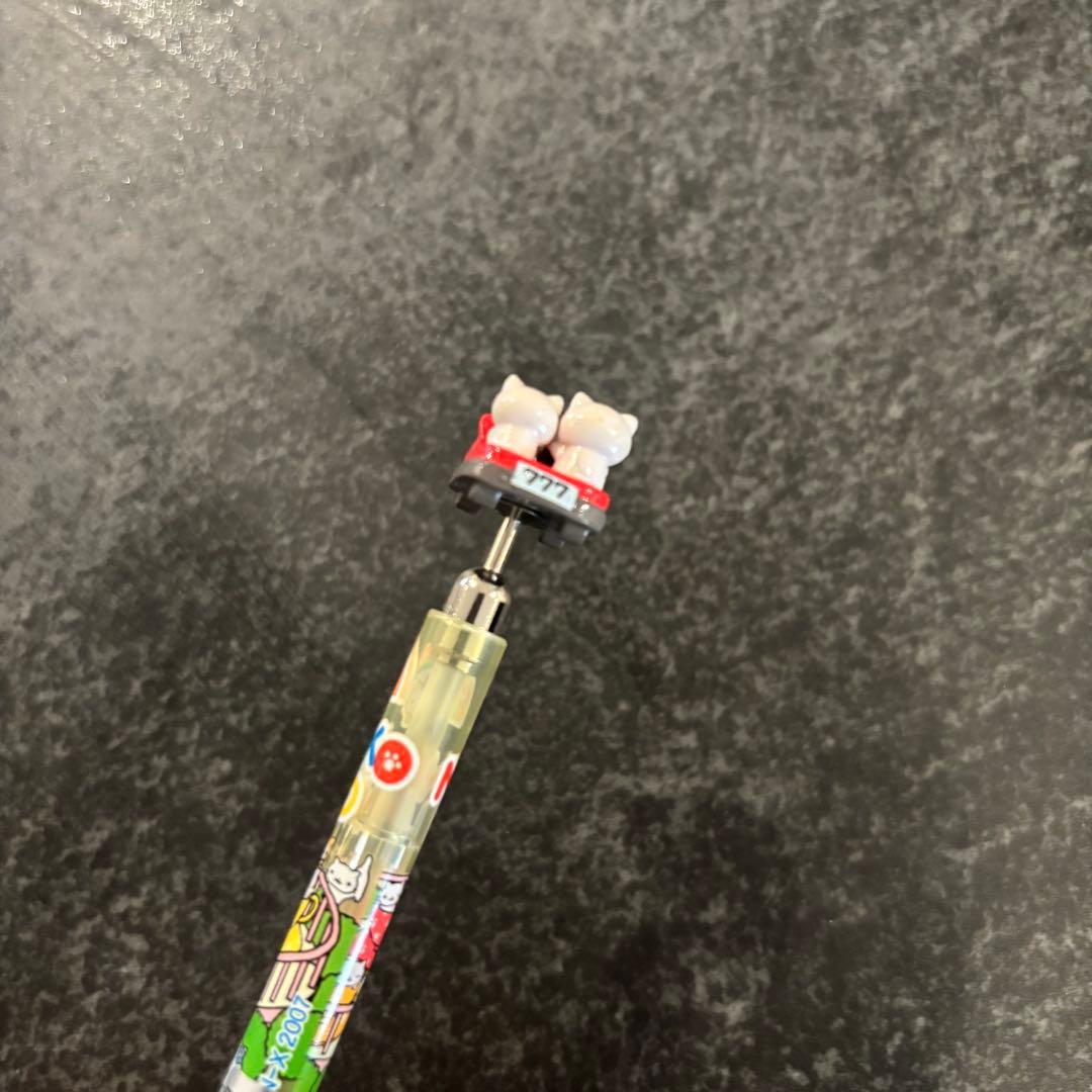 平成レトロ　にゃんこランド　にゃんにゃんにゃんこ　シャーペン