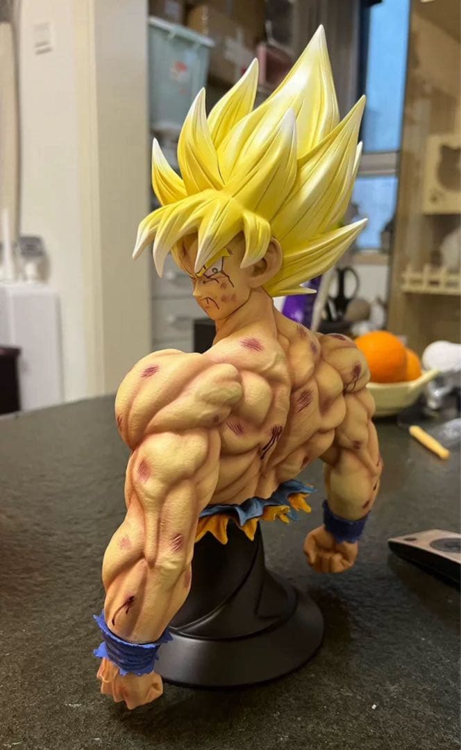 ドラゴンボール 孫悟空 ガレキ ガレージキット スタチューX①⑤②