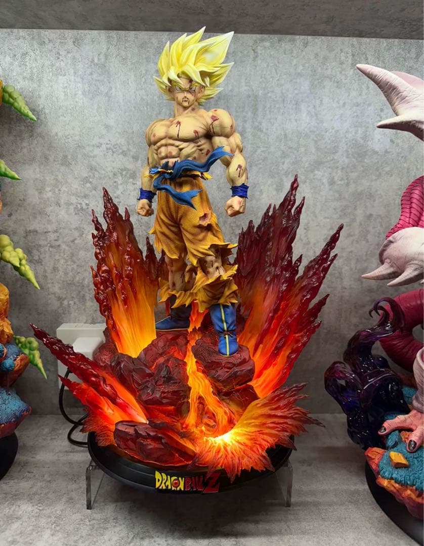 ドラゴンボール 孫悟空 ガレキ ガレージキット スタチューX①⑤②