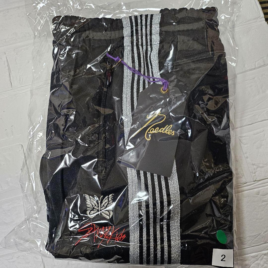 スキズ NEEDLES StrayKids Track Pant -Smooth