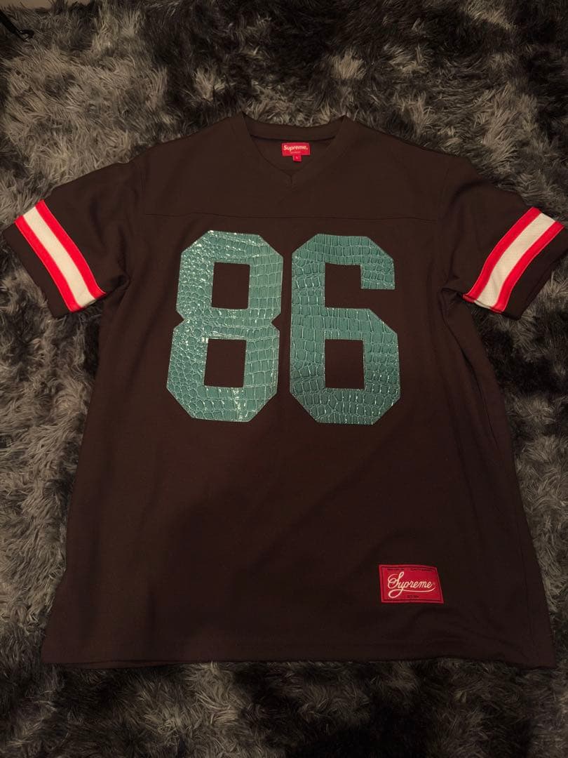 【大人気】Supreme(正規品)ゲームTシャツ　ブラウンL