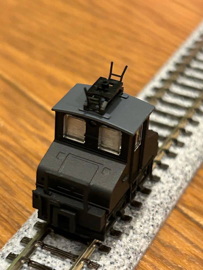 新品同様 銚子電鉄デキ3 トロリーポール2台 & ハフ1・ハフ2 セット【極小】