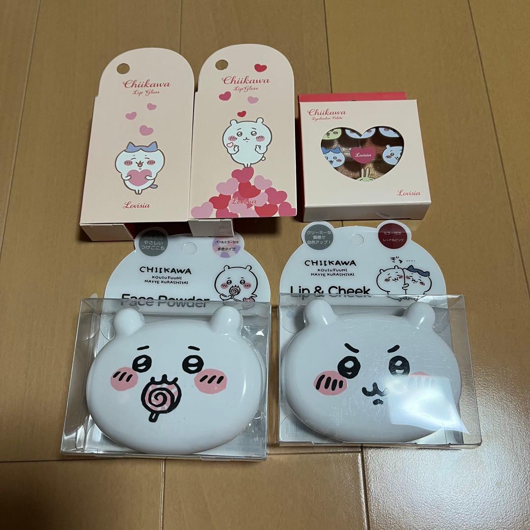 ちいかわ コスメ グロス リップ アイシャドウ