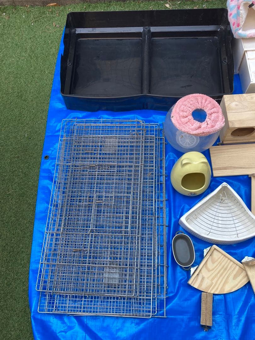 チンチラ用ケージ、木製パーツセット、いろいろ！