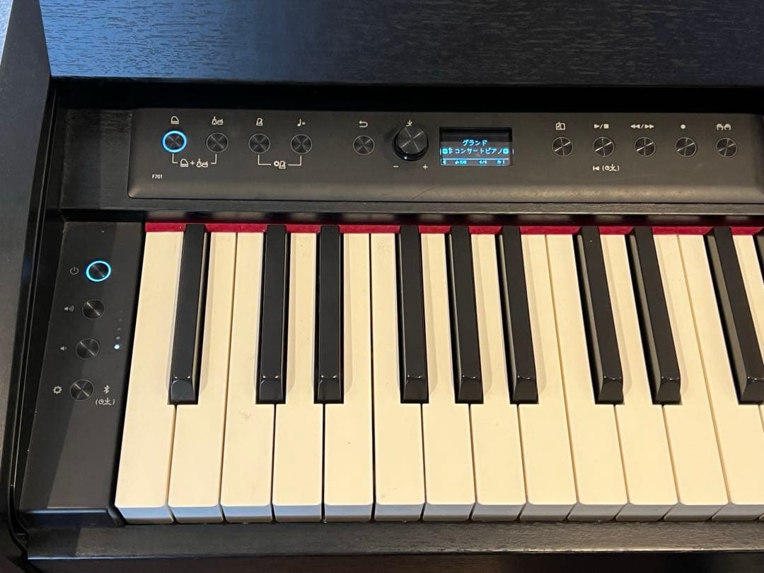 引取限定 Roland 電子ピアノ F701 - CB 黒木目仕上げ