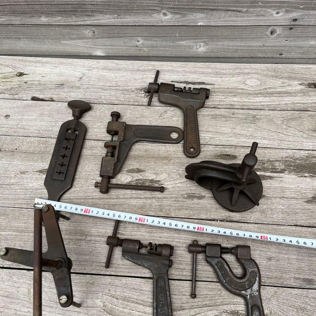 アンティーク自転車工具セット