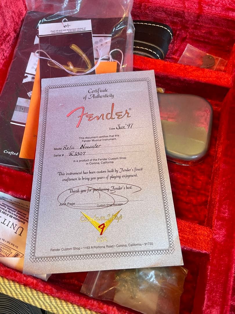 ギター Custom Shop Nocaster John Cruz 1997