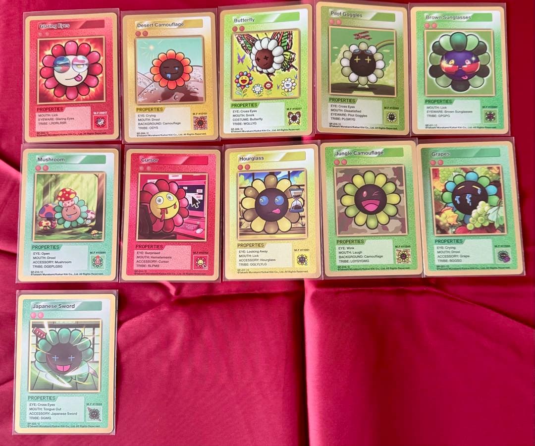 108フラワーズリバイズド　C＆R＆SR　全108種コンプセット