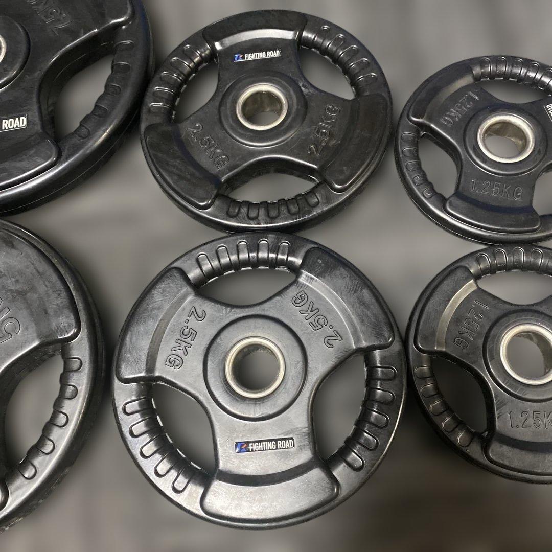 バーベルプレートセット。 ファイティングロード