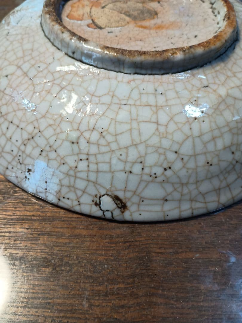 呉須写し珉平焼 中皿二客