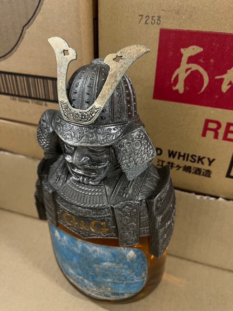 G&C 武士デザイン ニッカウイスキー 特級世界環境の日記念760ml