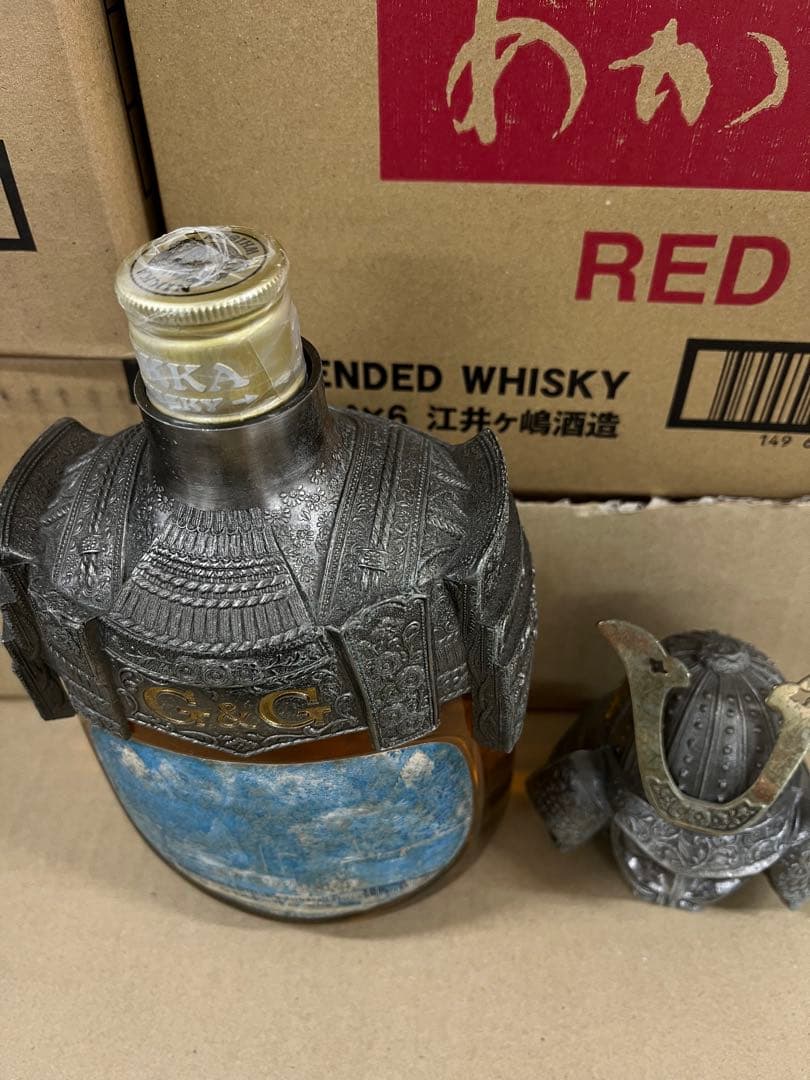 G&C 武士デザイン ニッカウイスキー 特級世界環境の日記念760ml