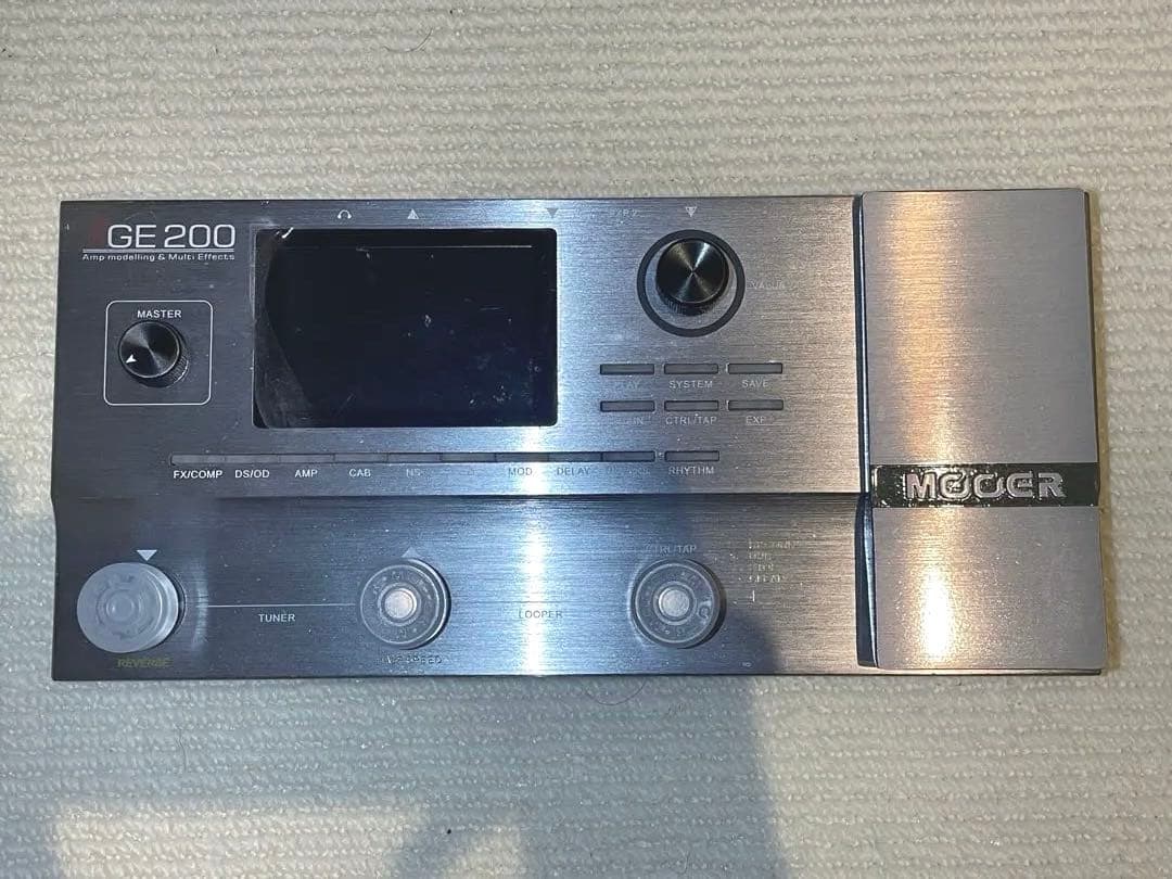 Mooer GE200 マルチエフェクター（箱、純正ACアダプター付属）