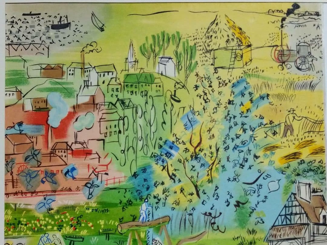 リリカ様用　Wラウル・デュフィのリトグラフ