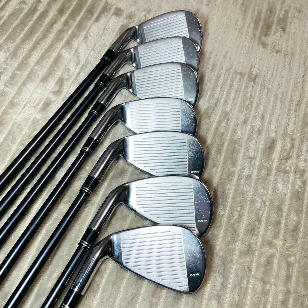 名器　テーラーメイドr7 CGB MAX アイアン 5～9・P・A(7本セット)