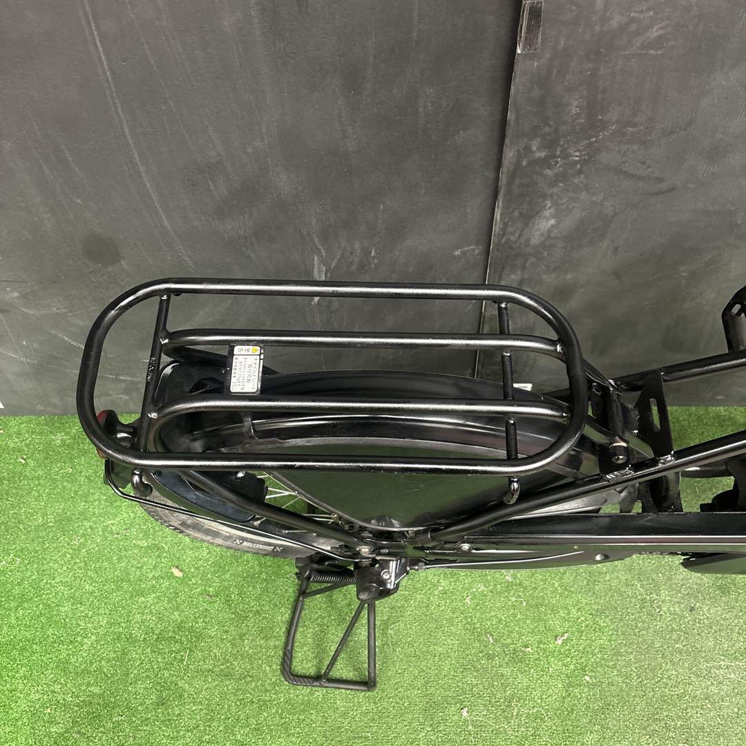 電動自転車 YAMAHA PAS Babby ブラック 3人乗り対応　39★