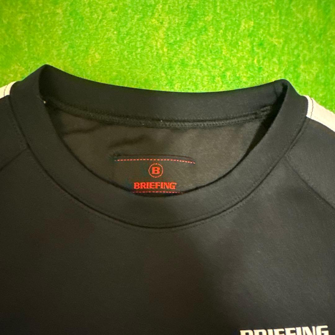 ブリーフィング　ゴルフ用トレーナー サイズS 黒色